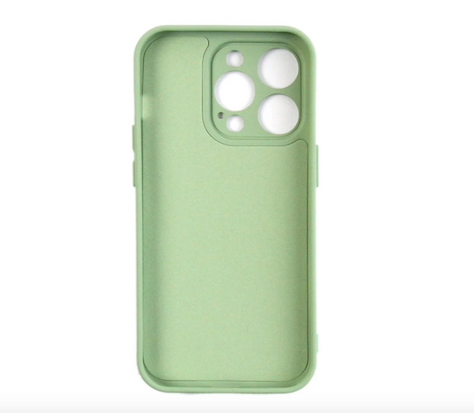 Rixus Soft Phone Case For Apple iPhone 14 Pro Matcha
