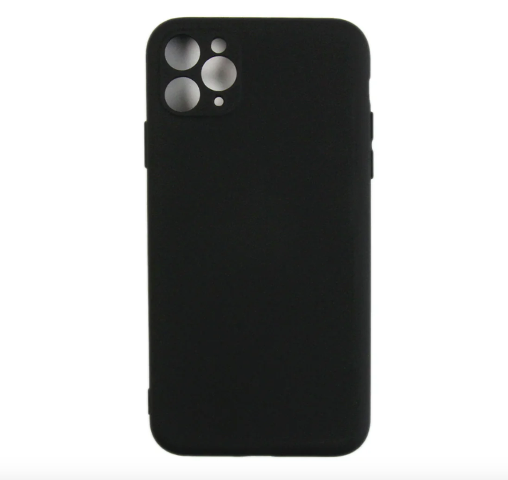 Rixus Soft TPU Phone Case For Apple iPhone 11 Pro Max Black
