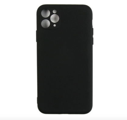 Rixus Soft TPU Phone Case For Apple iPhone 11 Pro Max Black