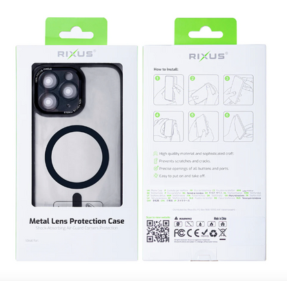 Rixus Classic Case With MagSafe For Apple iPhone 11 Pro Black