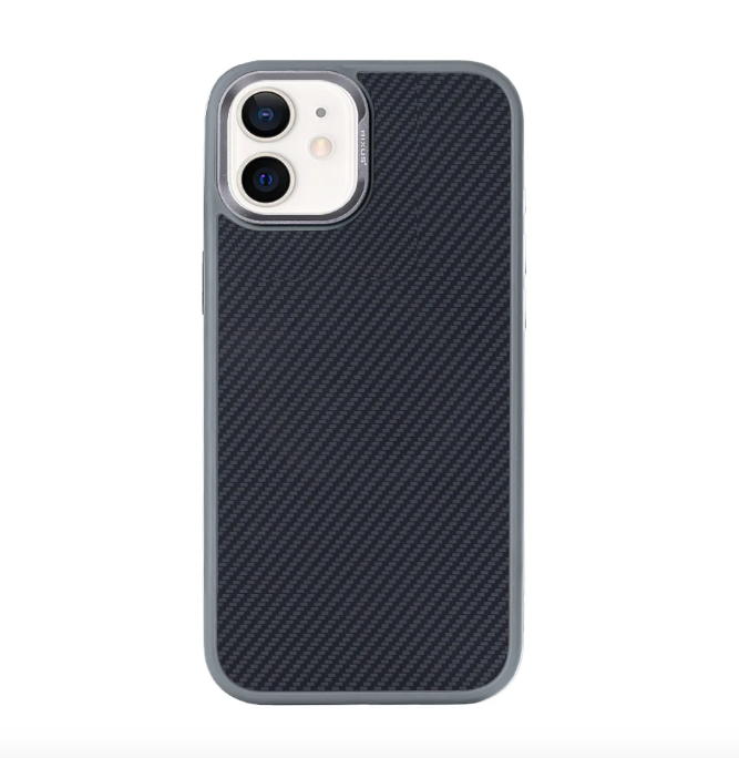 Rixus Mag Carbon With MagSafe For Apple iPhone 11 Titanium Grey