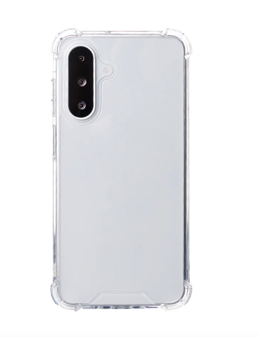 Rixus Anti-Burst Case For Samsung Galaxy A26, A17 Transparent