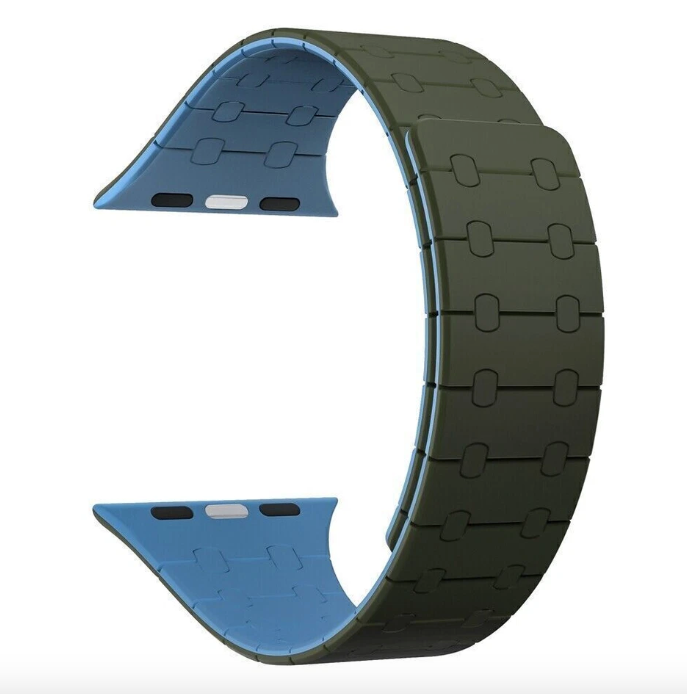 Strap For Apple Watch 38mm 40mm 41mm Green/Blue