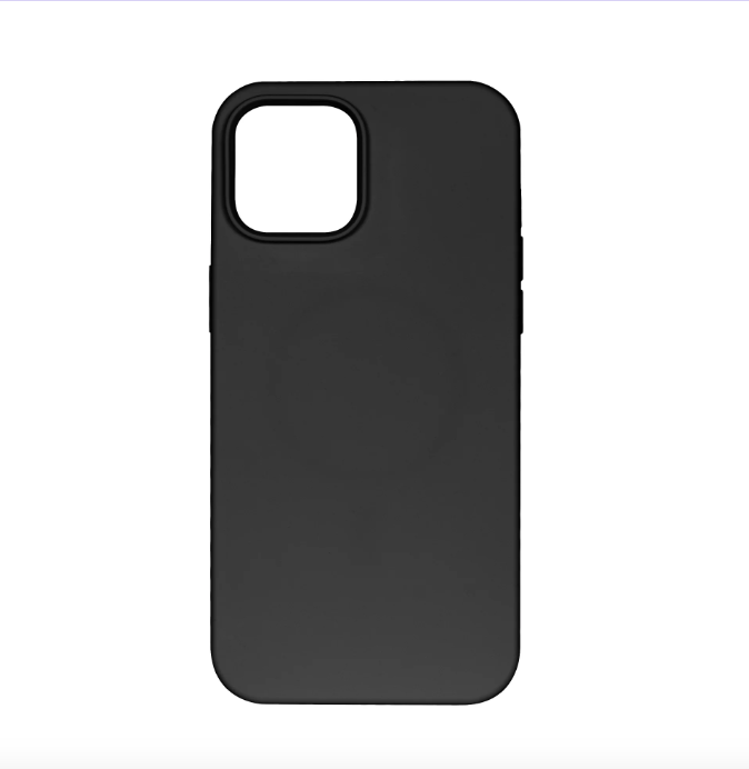 Rixus Soft TPU Phone Case With MagSafe For Apple iPhone 13 Pro Black