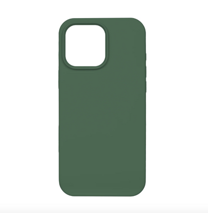 Rixus Soft Phone Case With MagSafe For Apple iPhone 16 Pro Max Dark Green