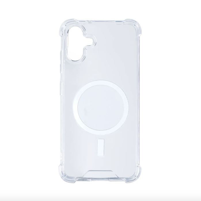 Rixus Anti-Burst Case With MagSafe For Samsung Galaxy A05 Transparent
