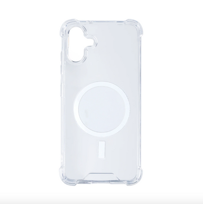 Rixus Anti-Burst Case With MagSafe For Samsung Galaxy A05 Transparent