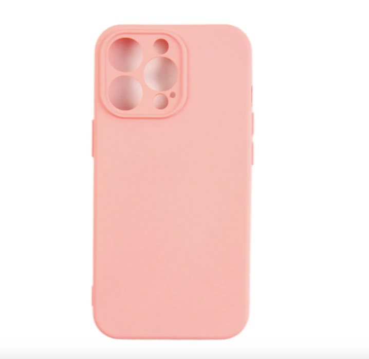 Rixus Soft TPU Phone Case For Apple iPhone 13 Pro Pink