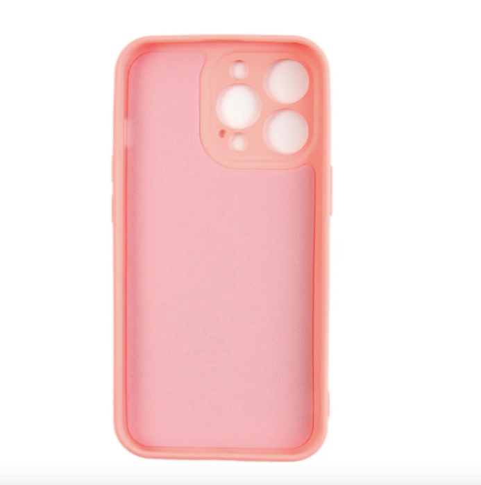 Rixus Soft TPU Phone Case For Apple iPhone 13 Pro Pink
