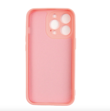 Rixus Soft TPU Phone Case For Apple iPhone 13 Pro Pink
