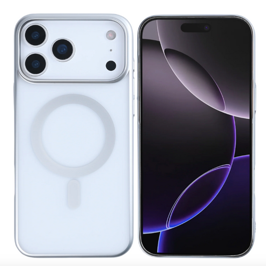 Rixus Instinct Mag Case For Apple iPhone 17 Pro Max Silver