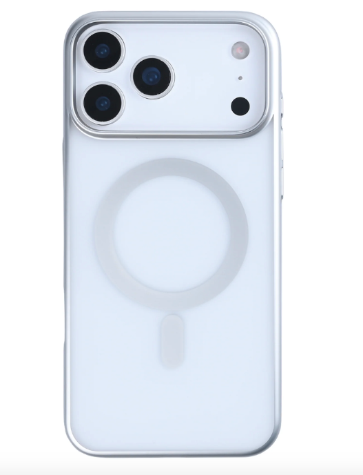 Rixus Instinct Mag Case For Apple iPhone 17 Pro Max Silver