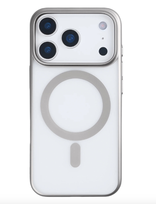 Rixus Instinct Mag Case For Apple iPhone 17 Pro Titanium Grey